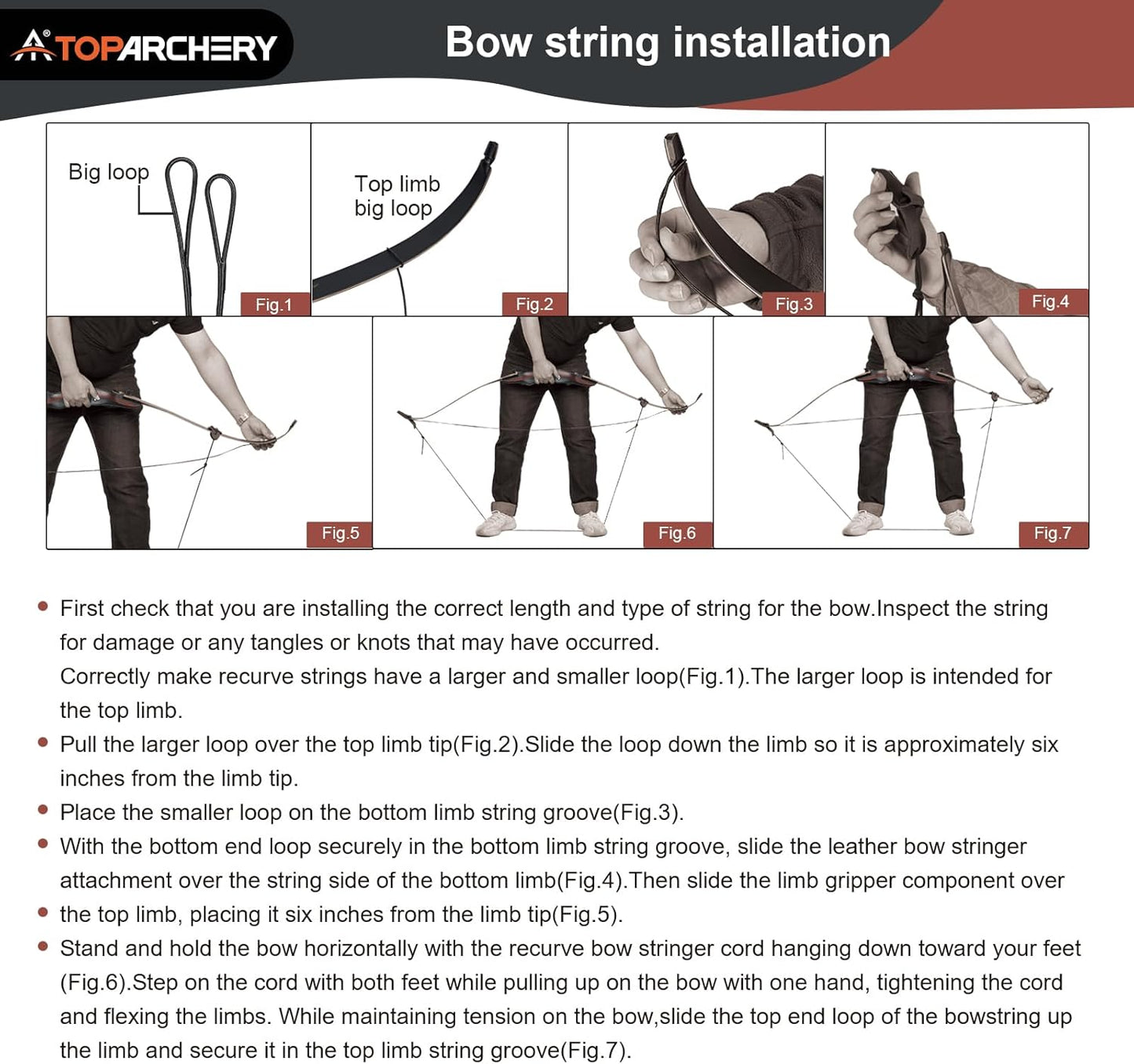 TOPARCHERY 62" Recurve Bow and Arrow Set - Ideal for Adults & Beginners | Right-Handed Takedown Design