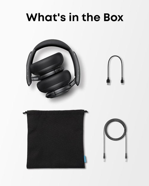 Anker Soundcore Q30 - Hybrid Active Noise Cancelling Headphones with 50H Playtime & Custom EQ