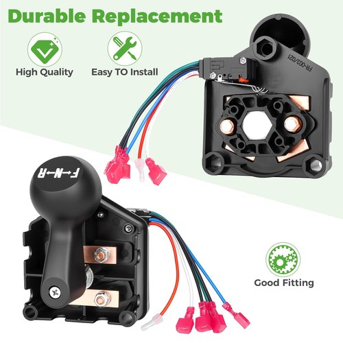 10L0L Golf Cart Forward and Reverse Switch with Handle Fits Club Car 96-Up DS 48 Volt, Replaces 101753005