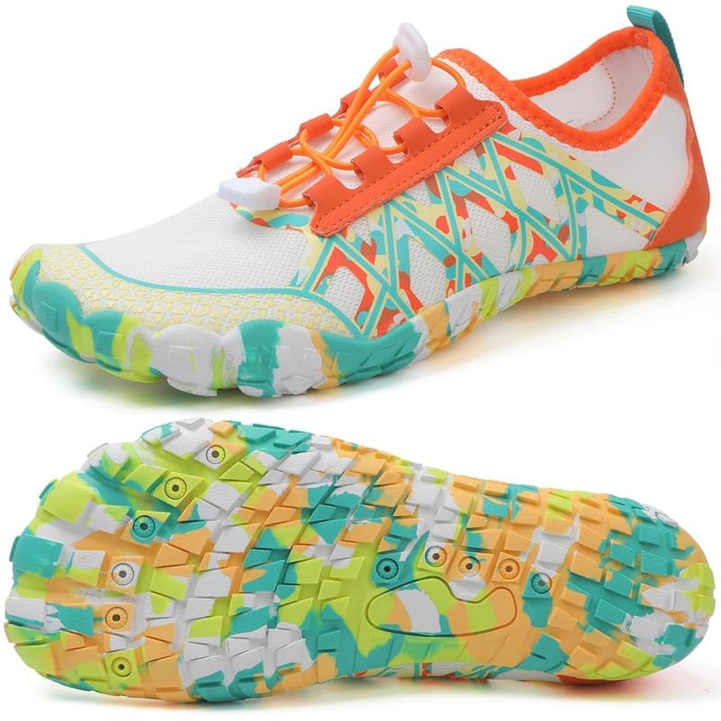 Water Shoes Men Women Barefoot Shoes Outdoor for Beach Aqua Swim Pool River Water Quick Dry Boating Fishing Diving Surfing with Yoga Aerobics