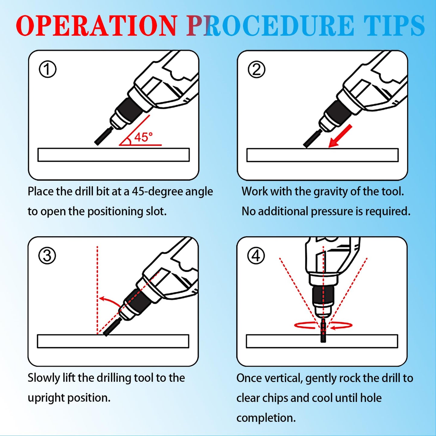 DKIBBITH 7 Pack Dry Diamond Drill Bits & Tile Drill Bits Set for Ceramic, Porcelain, Marble, Granite, Stone, Glass - Round Shank 3/16", 1/4"(x2), 5/16", 3/8", 1/2"+1 Pack Masonry Drill Bit 1/4"