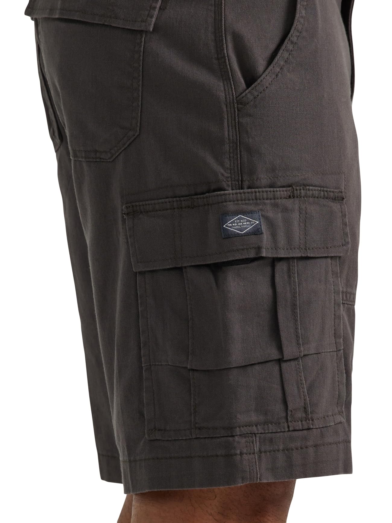 Lee Men's Extreme Motion Carolina Cargo Short, Mortar Gray, 34