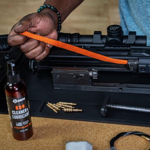 GRITR Bore Cleaning Rope - Versatile Gun Bore Cleaner for .22/.45/.223/12GA - Reusable & Compact Accessory