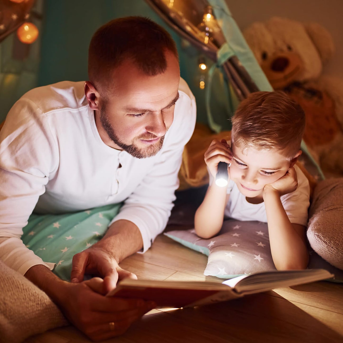 3.5" Mini Flashlight, AAA Small Pen Light with Clip, 500 Lumen Pocket Pen Flashlight Powered by AAA Battery, Portable Versatile for Inspection Medical Repair Camping Outdoor Emergency (White Light)