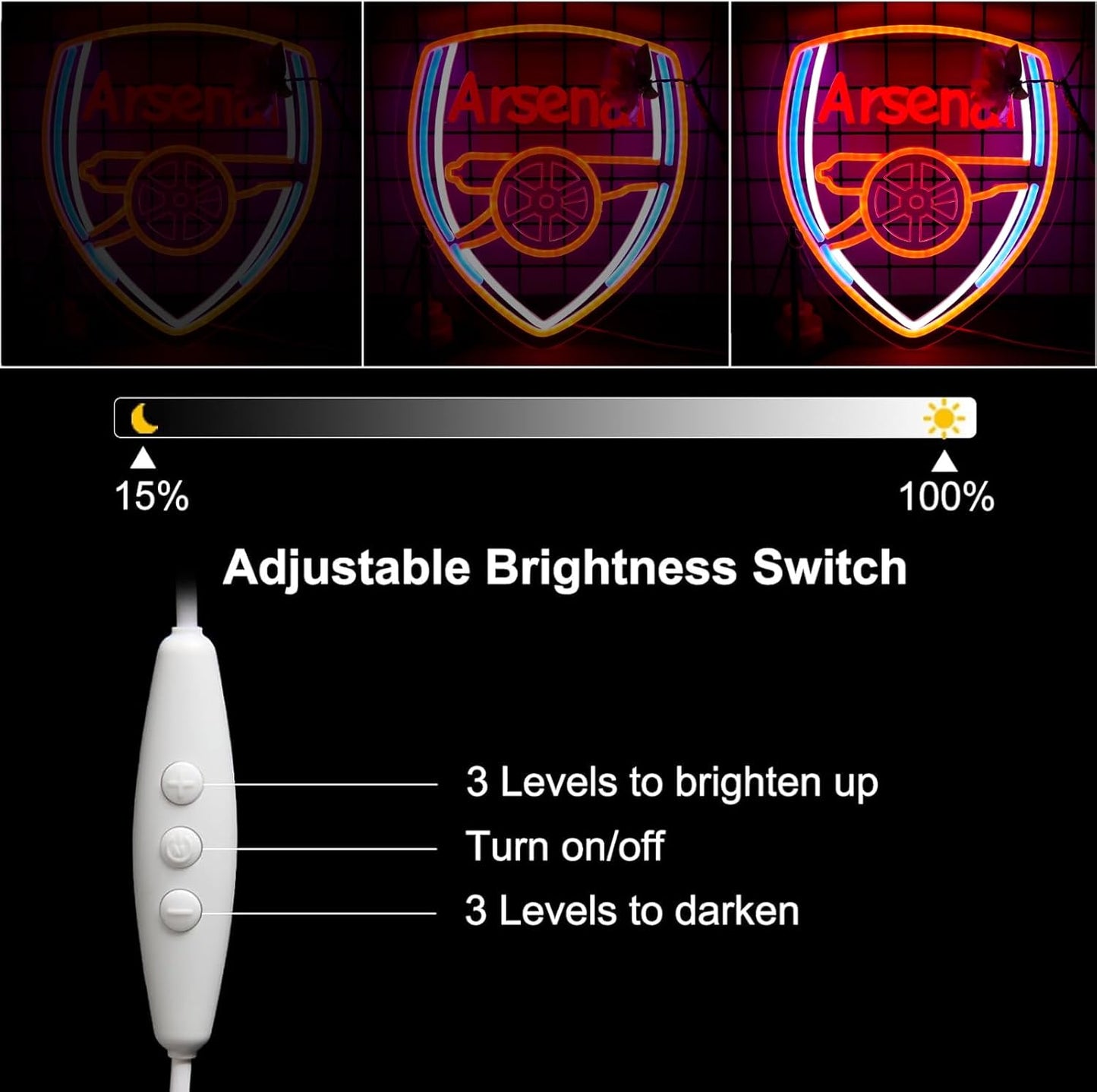 New York Yankees Neon Wall Sign - LED Baseball Team Decor for Man Cave & Bedroom, 13x15 Inch, Perfect Birthday & Christmas Gift