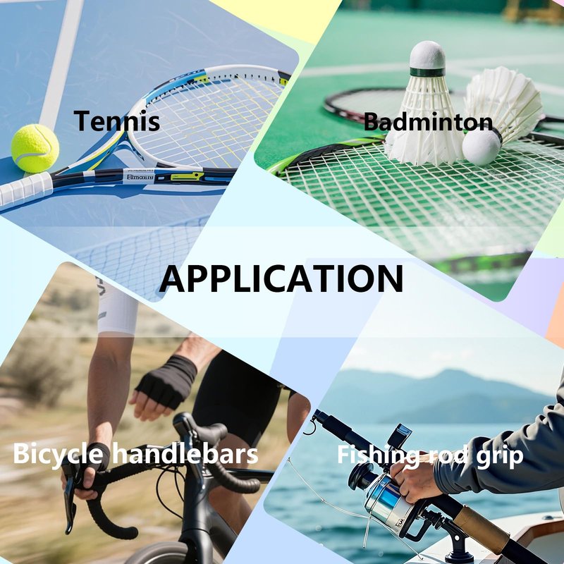 Daxilonyz 12 PCS Tennis Racket Overgrips – Soft & Non-Slip Grip Tape for Tennis, Badminton, Squash (12, Colorful)