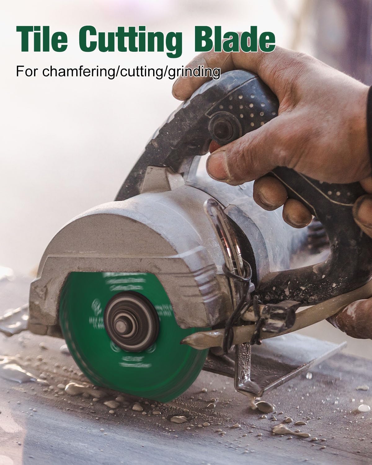 WENORA 2 Pcs Indestructible Disc for Grinder, Cutting Discs 4 1/2" for 7/8" Angle Grinder, Indestructible Disk Diamond Saw Blades for Ceramic PVC Pipe Glass Wood Tile