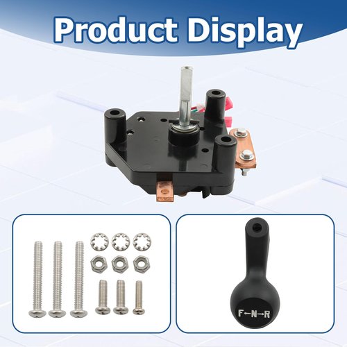WFLNHB Golf Cart 36V Heavy Duty Forward Reverse Switch Assembly with Handle Micro Switch Replacement for Club Car DS 1984-2005 1011997 1014808 1012987