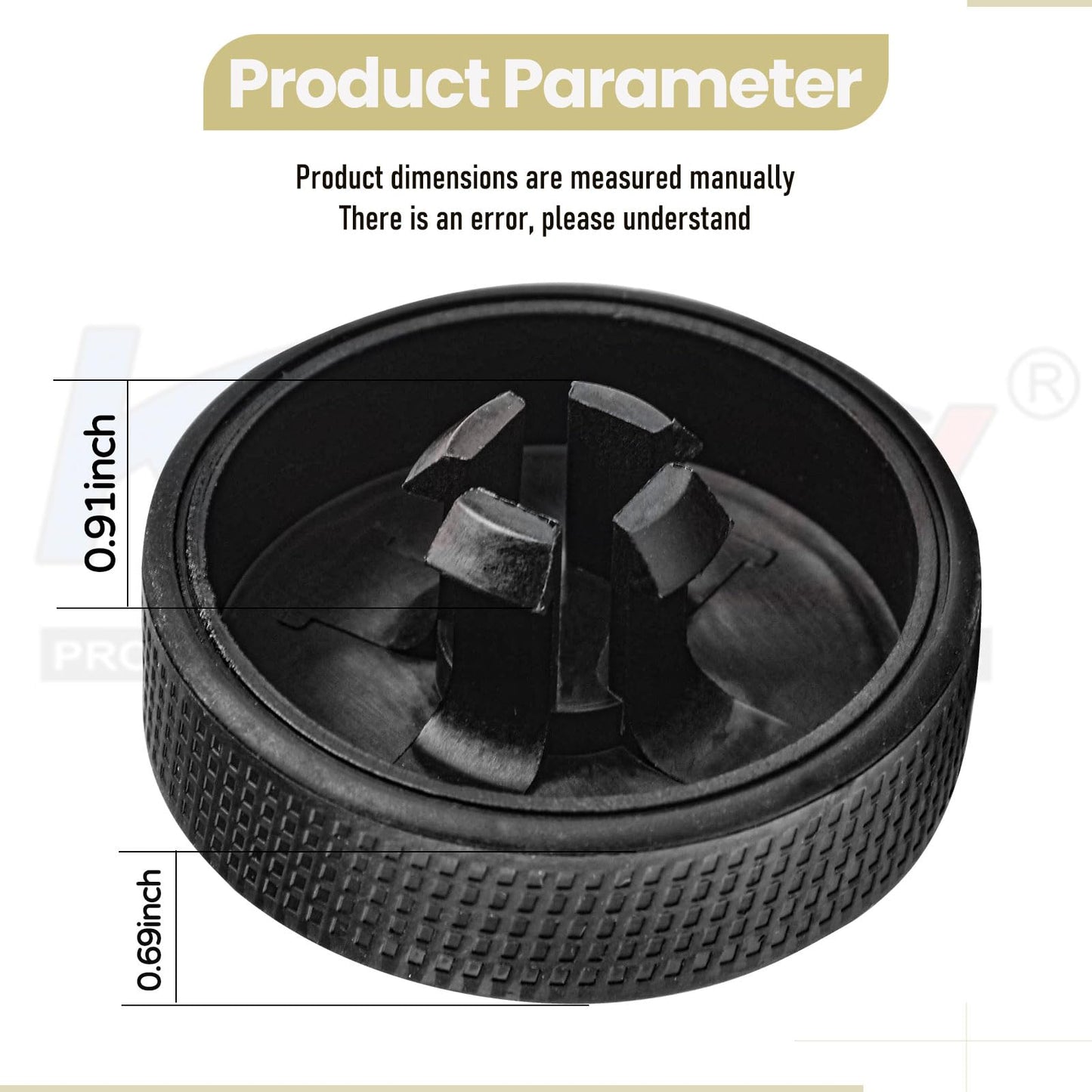 2 Sets of Upgraded Replacement Wheel and Gasket for Ryobi 18v Cordless Stick Vac PCL720B, PCL720K, PBLSV716B, PBLSV716K, PBLSV717B, PBLSV717K Cordless Vacuum Cleaner - Silicone Replacement Wheels