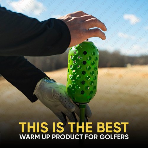 Aero Whip Shaft Tempo and Speed Golf Trainer, Flexible Shaft for Golf Training Aid, Great Golf Warm Up Tool, Swing Speed Air Resistance Training. (Black and Purple)