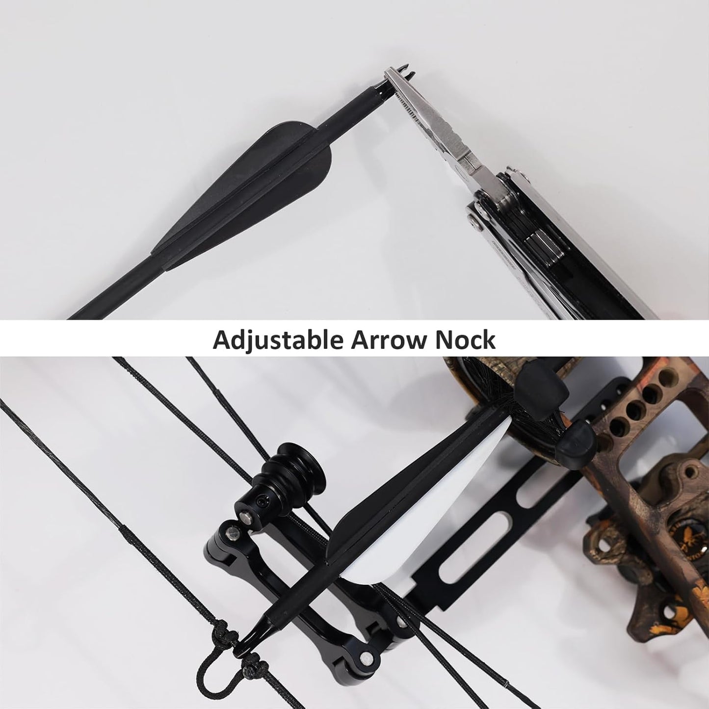 Skiennix 12Pcs Archery Hunting Arrows - 30-Inch with Removable Tips & Adjustable Nocks for Adults