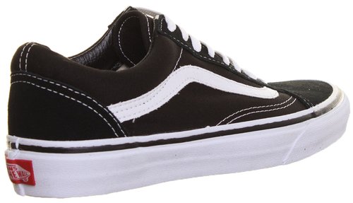 Vans Old Skool Unisex Sneakers, Black/White, 11 US Women/9.5 US Men