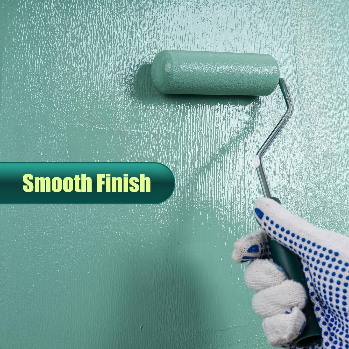 YiBaiBrush Foam Paint Roller Covers, Paint Roller 4 Inch, 20 Pack, Small Paint Roller, Mini Rollers for Painting, Paint Roller Sleeves for Smooth Finishes on Walls, Cabinets, Doors