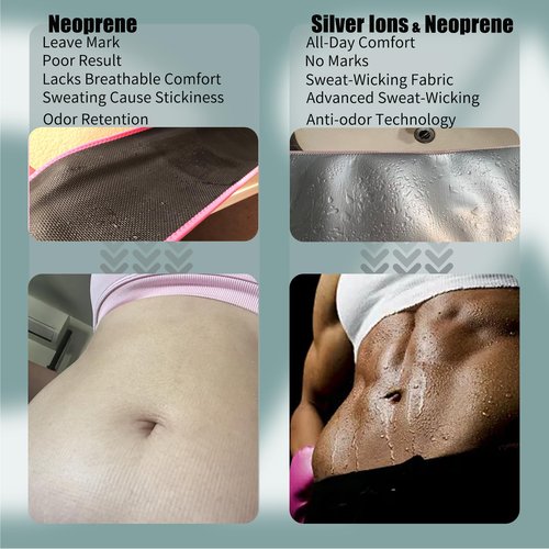 Chick-Active Heat-Boost Waist Trimmer with Secure Phone Pocket – Premium Sweat Amplifying Sauna Belt for Women & Men, Anti-Slip Core Trainer for Gym, Cardio & Enhanced Results (Black, Medium)