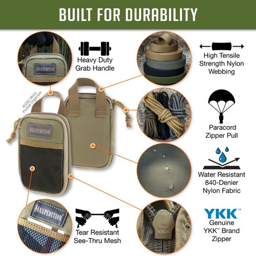 Maxpedition Micro Pocket Organizer (Khaki)