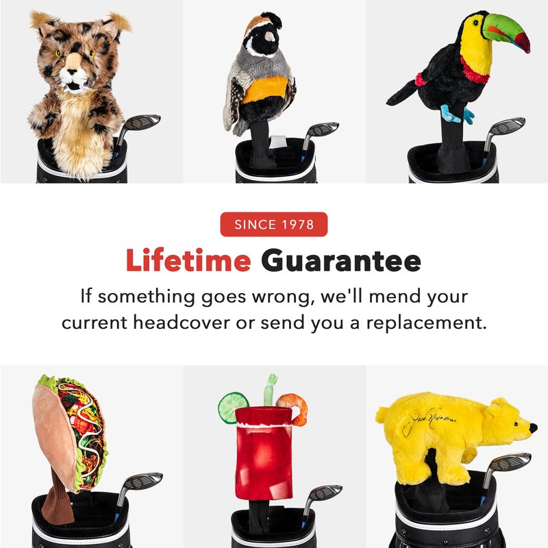 Daphne's Headcovers Taco Driver Headcover | Premium Driver Headcovers | Funny Golf Club Covers | Stylish Protection for Your Clubs | Men's Golf Gear | Driver Headcover for Men and Women