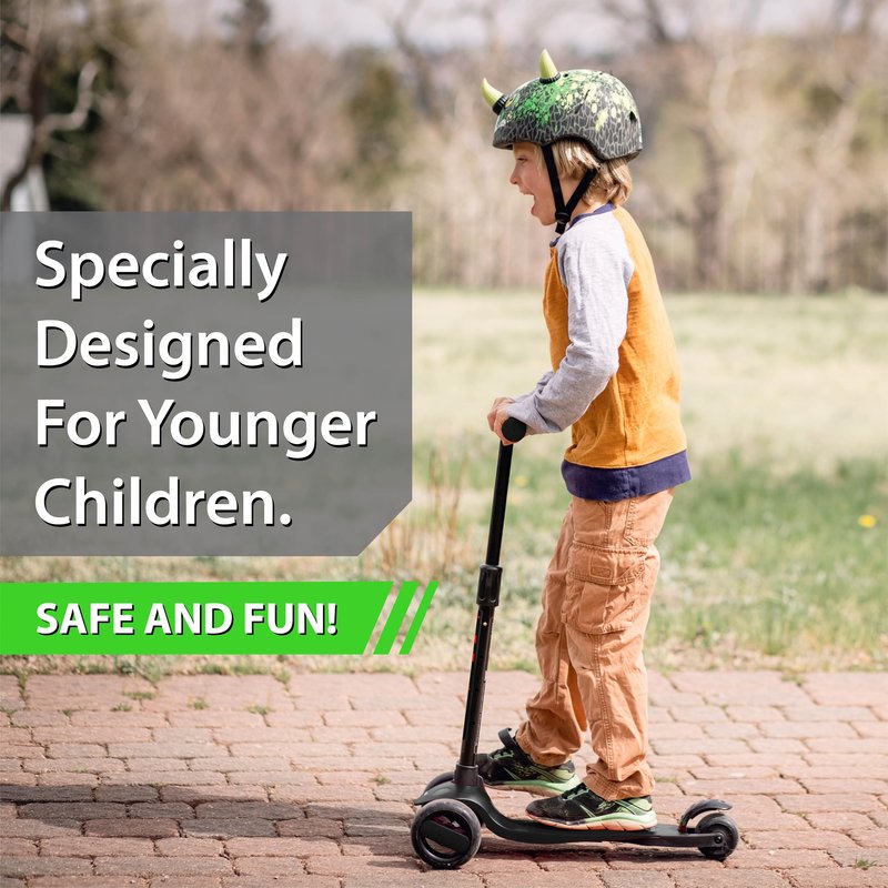 New-Bounce Scooters for Toddlers - 3 Wheel Scooter for Kids with Adjustable Handlebar - The GoScoot MAX is Perfect for Children and Toddlers, Girls and Boys Ages 3-10