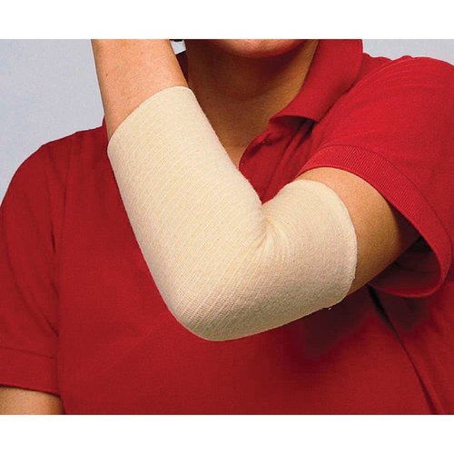 Lohmann & Rauscher Tg Grip, Size F, 10cm x 10m, Elasticated Tubular Compression Bandage for Light & Comfortable Support, Sleeve for Sprains, Strains, Soft Tissue Injuries, Skin Friendly Stockinette