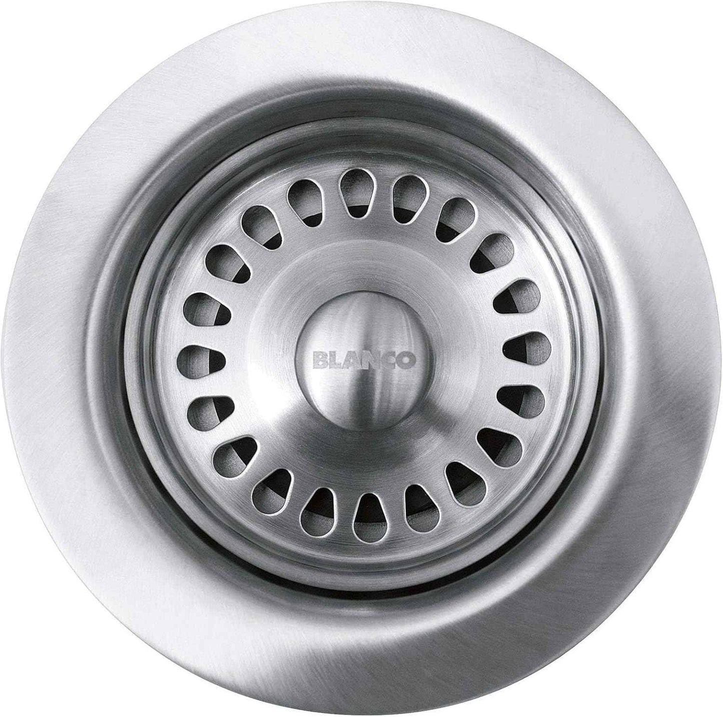 BLANCO White SILGRANIT Kitchen Drain Basket Strainer 3.5” - Durable & Stylish