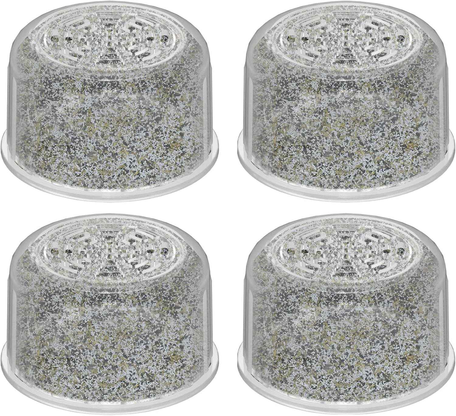 Shower Head Filter Replacement Cartridge - 4 Pack for Hard Water, Fits All Canopy Fixed & Handheld Models