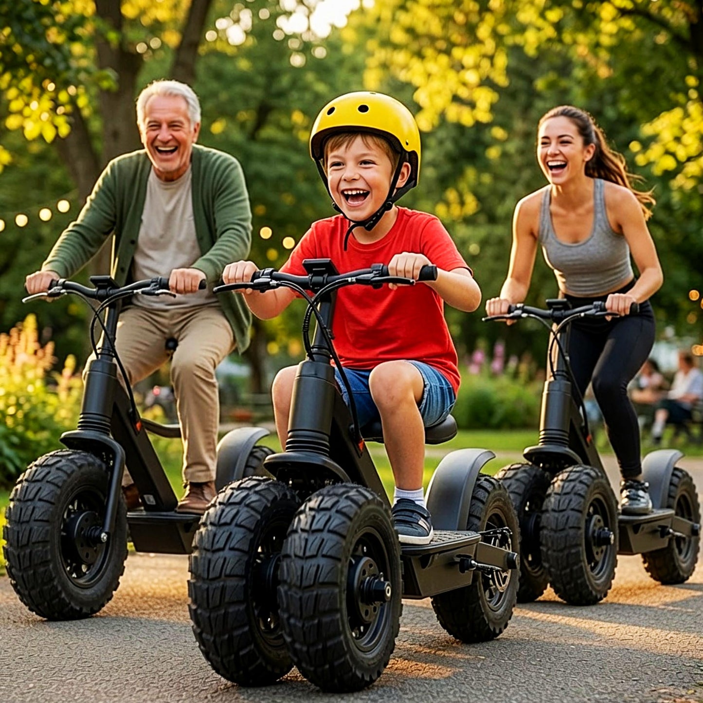 10x2.75-6.5 Solid Electric Scooter Tires – Fit On 10x2.70-6.5 & 70/65-6.6 Size Flat-Free Airless & Reliable - Off-Road (2 Pieces)