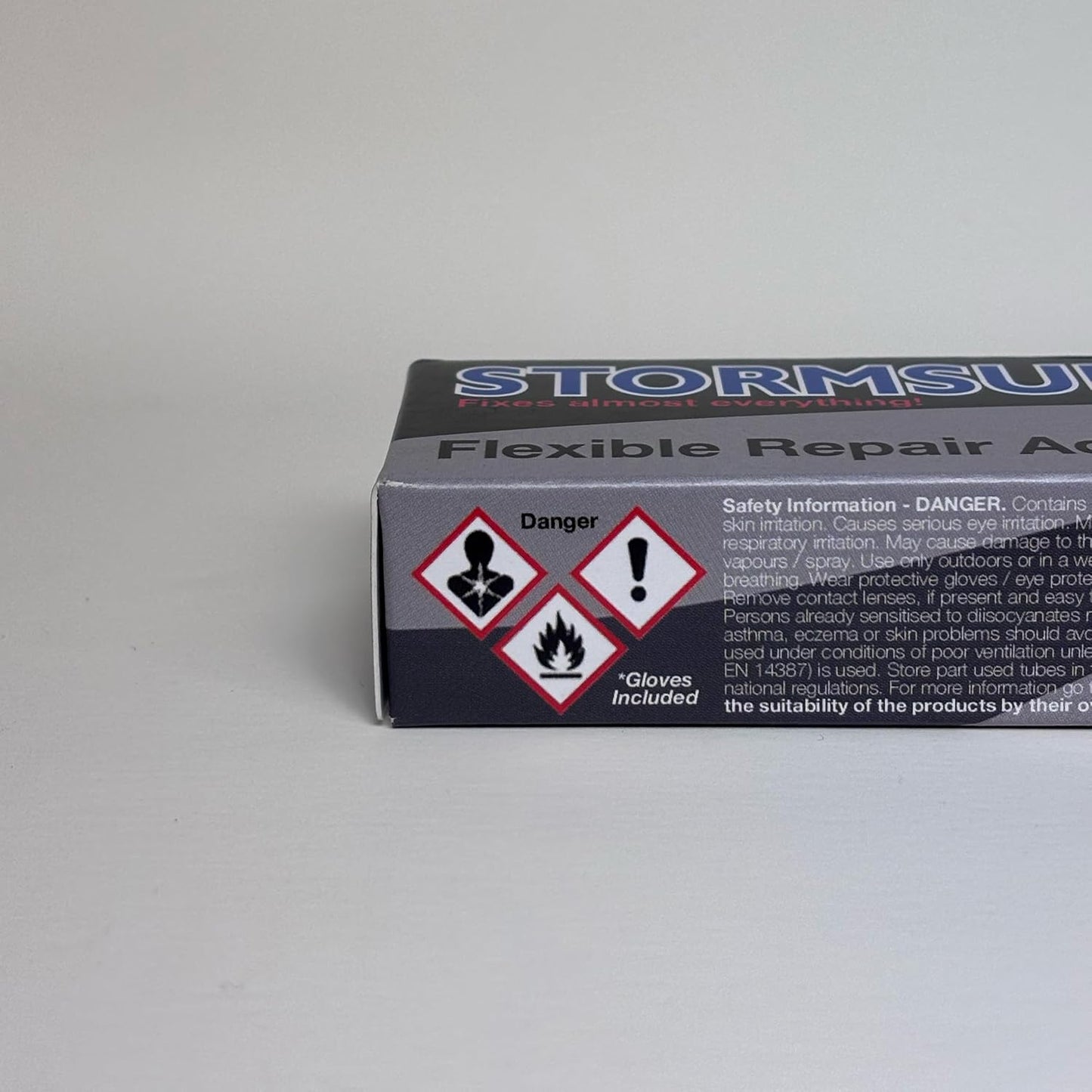 Stormsure Flexible Repair Adhesive - Strong Bonding Solution | 15g Black Size