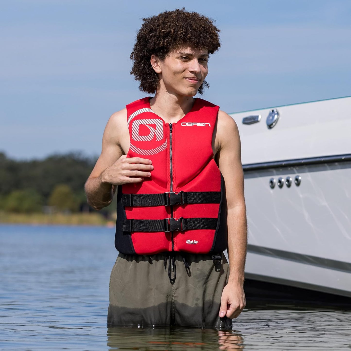 O'Brien Men's USCGA Neoprene Life Jacket - Comfortable Fit for Safety | Multiple Sizes Available