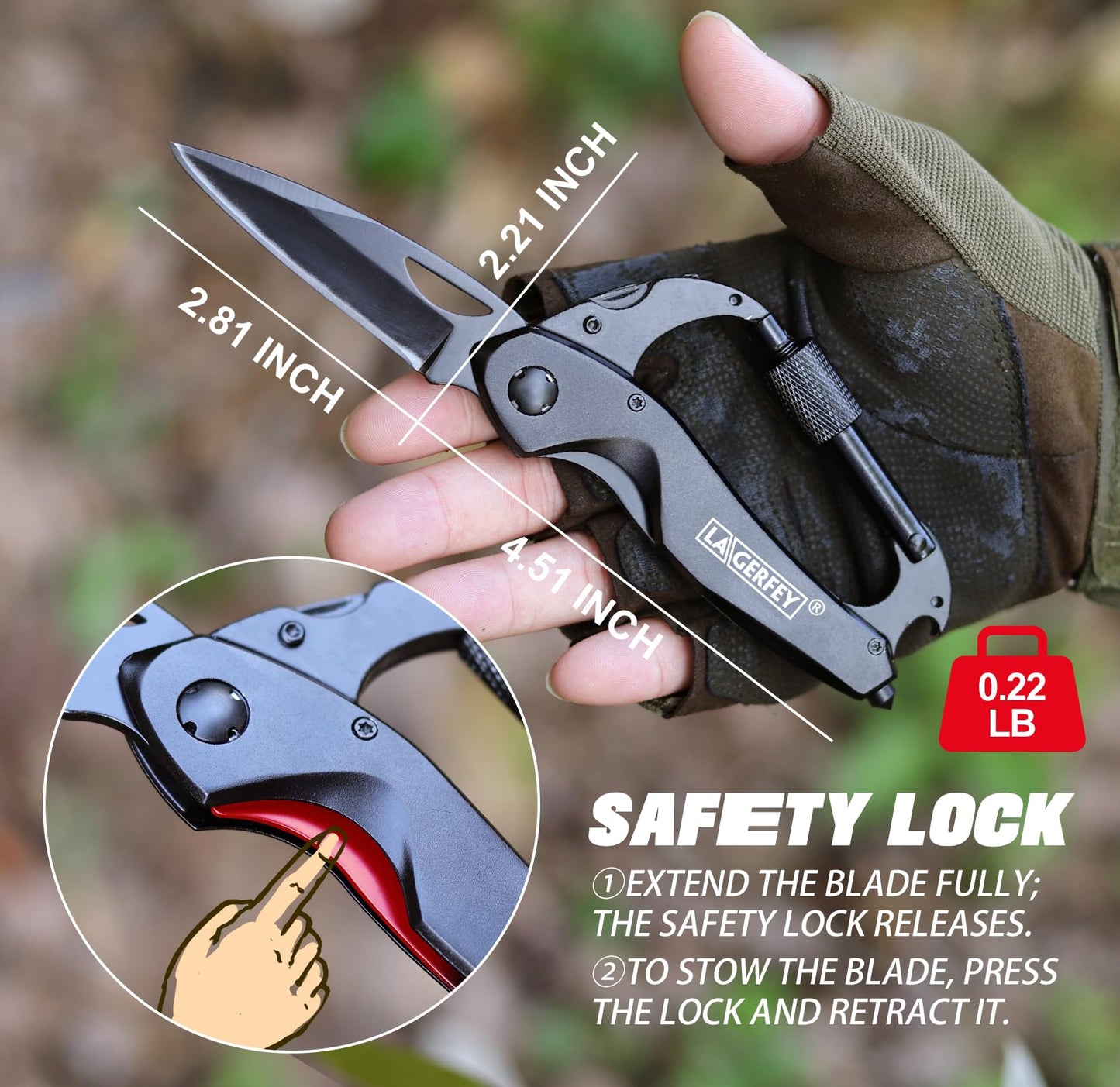 Gifts for Men Dad Husband - Birthday Gifts for Man, Keychain Multitool Gift - Stocking Stuffers for Men, Mens Stocking Stuffers, Men’s Gift for Christmas - Gadgets for Camping Hiking