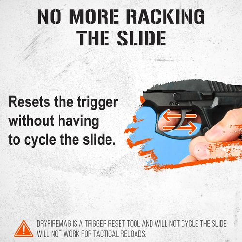 Dry Fire Training Magazine for Smith & Wesson M&P | NOT Compatible with Laser Cartridges, M&P Shield, Shield EZ