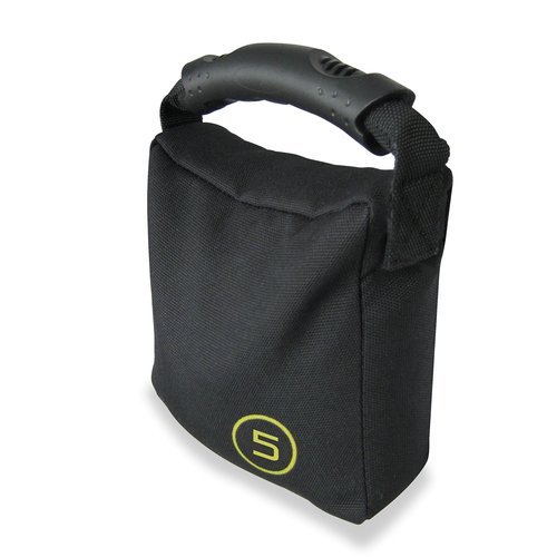 CAP Barbell Weighted Bag, 5-Pounds, Black