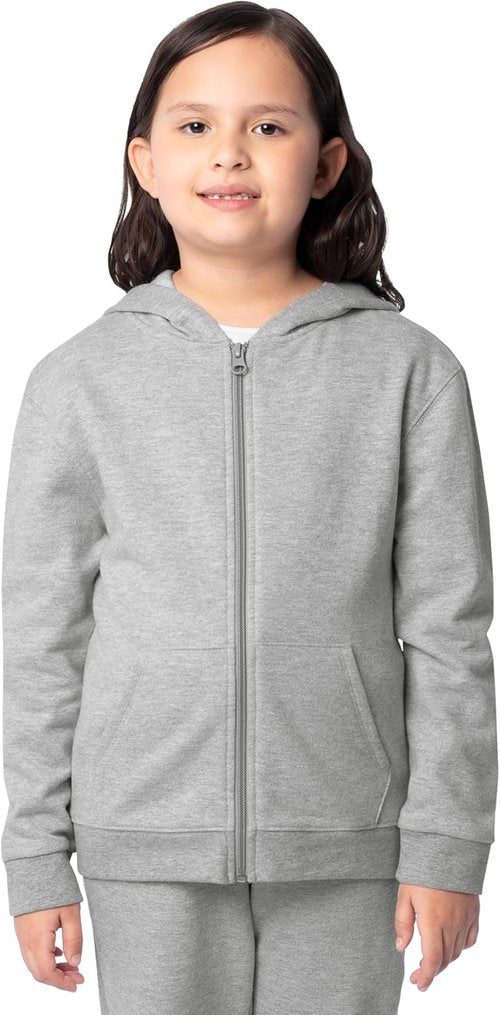 Fruit of the Loom Kids' Fleece Full Zip Hoodie - Cozy Comfort for Active Play | Various Colors Available