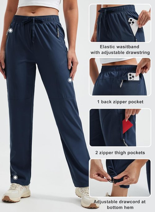 Libin Women's Hiking Pants - Lightweight Quick-Dry Cargo Design for Outdoor Travel | Versatile Casual Wear