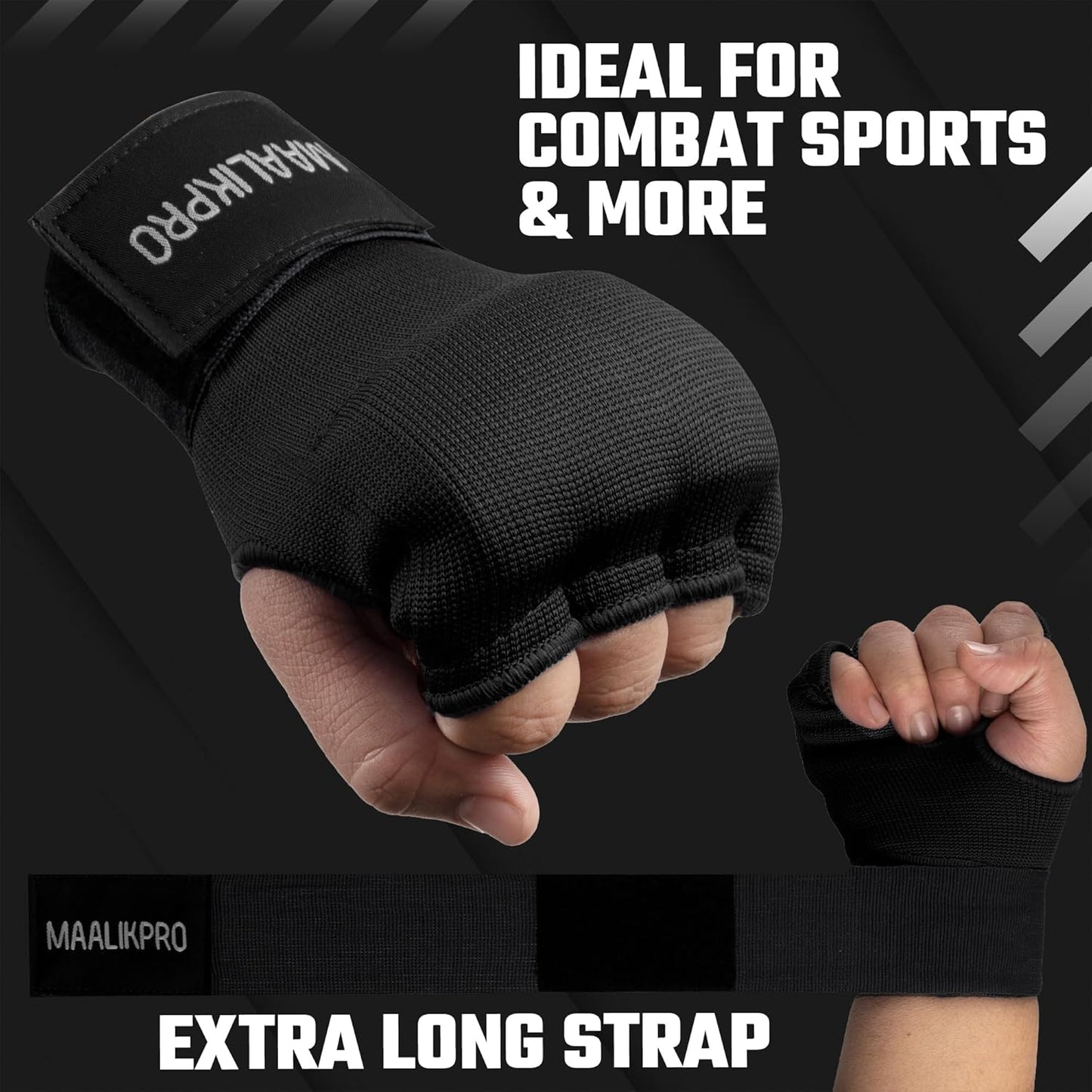Regine Switzerland Boxing Hand Wraps - Gel Padded Inner Gloves for Men & Women | Ideal for MMA, Muay Thai & Martial Arts