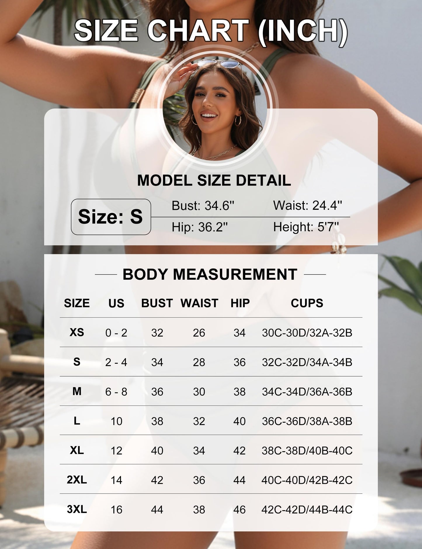 Blooming Jelly Womens High Waisted Swimsuit Tummy Control Modest Bikinis Two Piece Cute 2026 Swim Suit (M, Hot Pink)