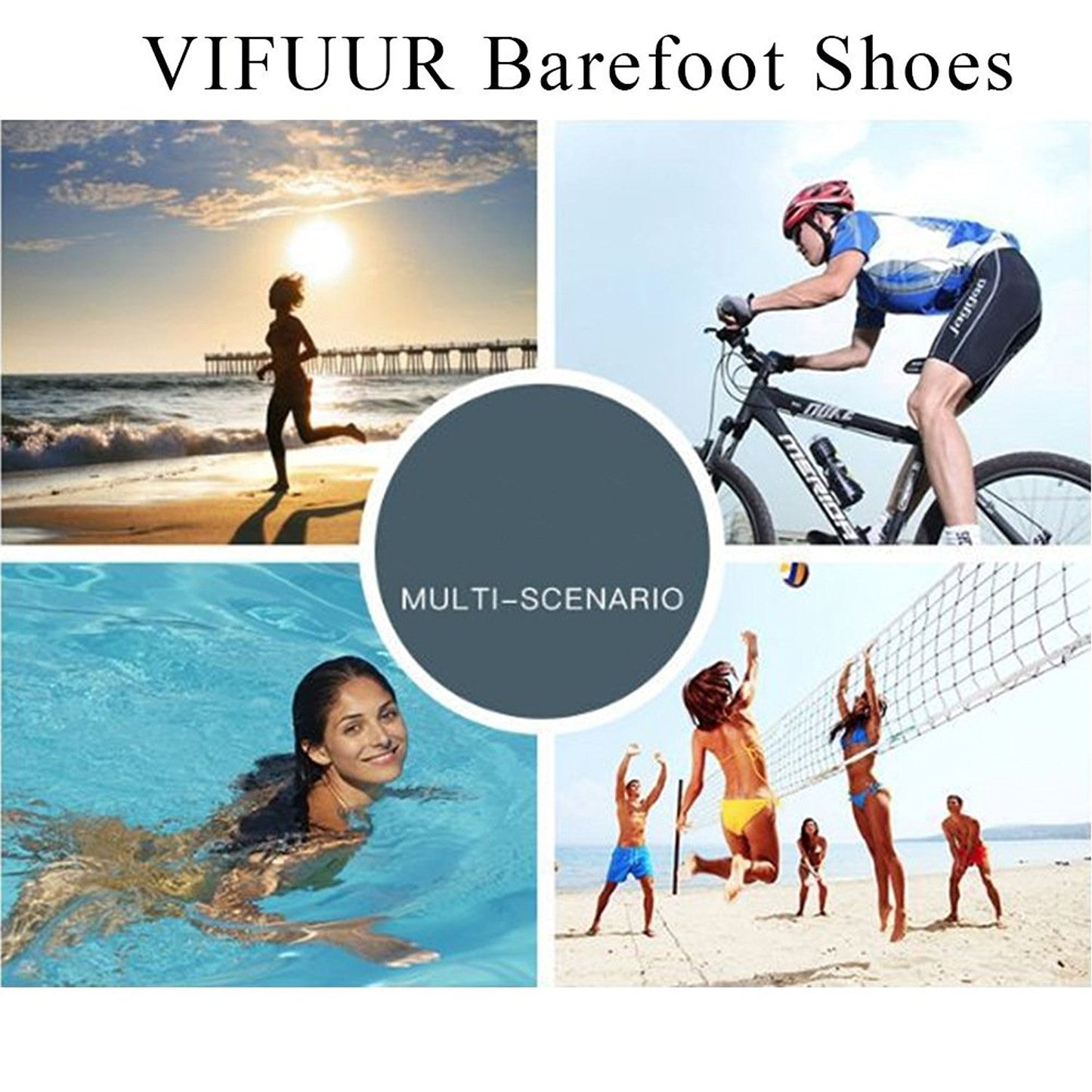 VIFUUR Water Sports Unisex Shoes StarryBlue - 12.5-13 W US/ 11-11.5 M US (44-45)