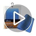 PVA Cooling Towel Set - Instant Chill Scarf for Sports - Blue & Pink
