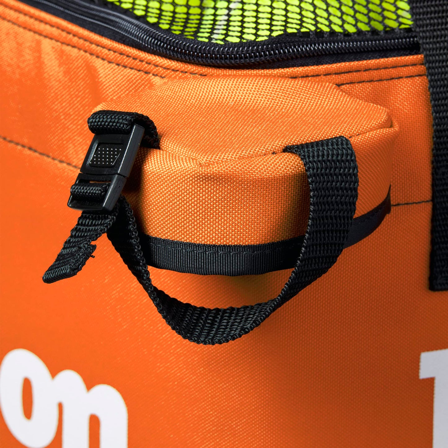 WILSON Sporting Goods Tennis Ball Teaching Basket Bag (150 Ball Capacity) - Orange