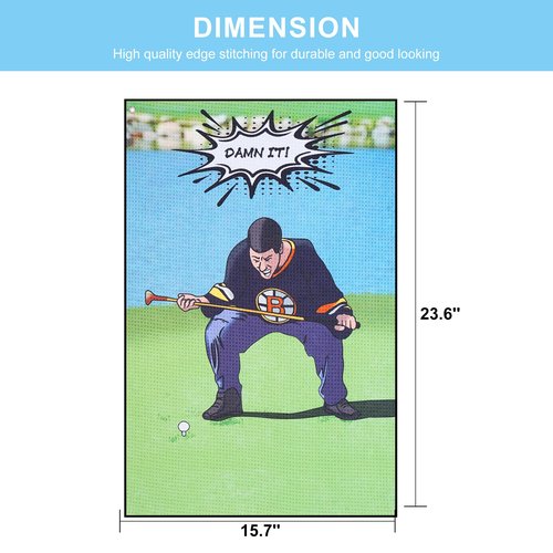 DUNGGLE Golf Towel 3 Pcs Funny Golf Club Clean Set for Golf Bags with Clip, Funny Gifts for Golf Fans