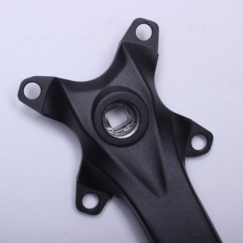Alps2Ocean Bike Crank Arms,One Pair Universal 152MM/160MM/165MM/170MM/175MM BCD 104MM Square Taper Black Bike Crank Arms for City Bike,MTB,Ebike,Belt Bicycle