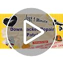 18 Pcs Down Jacket Repair Patch Kit - Waterproof Nylon Fabric