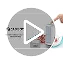 CABIBOX Handheld Vacuum Sealer Pump for Food Storage - Portable, Automatic Food Vacuum Pump
