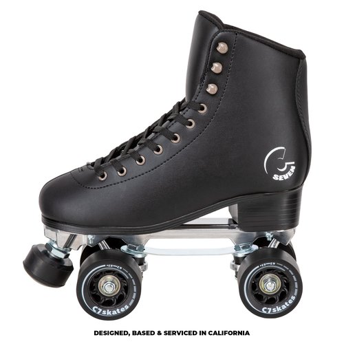 C SEVEN C7skates Dark Magic Quad Roller Skates (Femme Fatale, Women's 7 / Youth 6 / Men's 6)