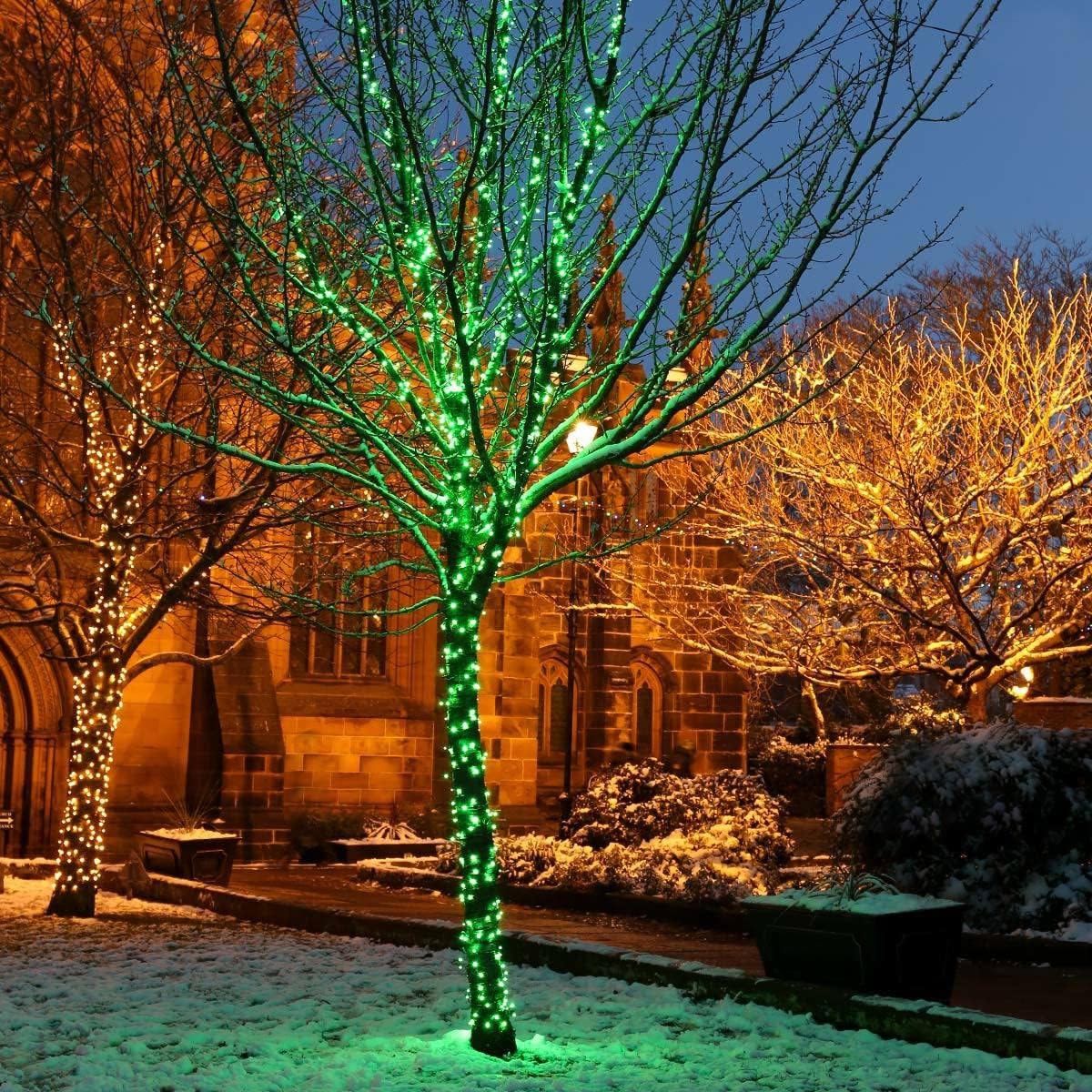 500 LED Christmas String Lights - 164 FT Waterproof RGB Fairy Lights with Remote & Timer for Indoor/Outdoor Holiday Decor
