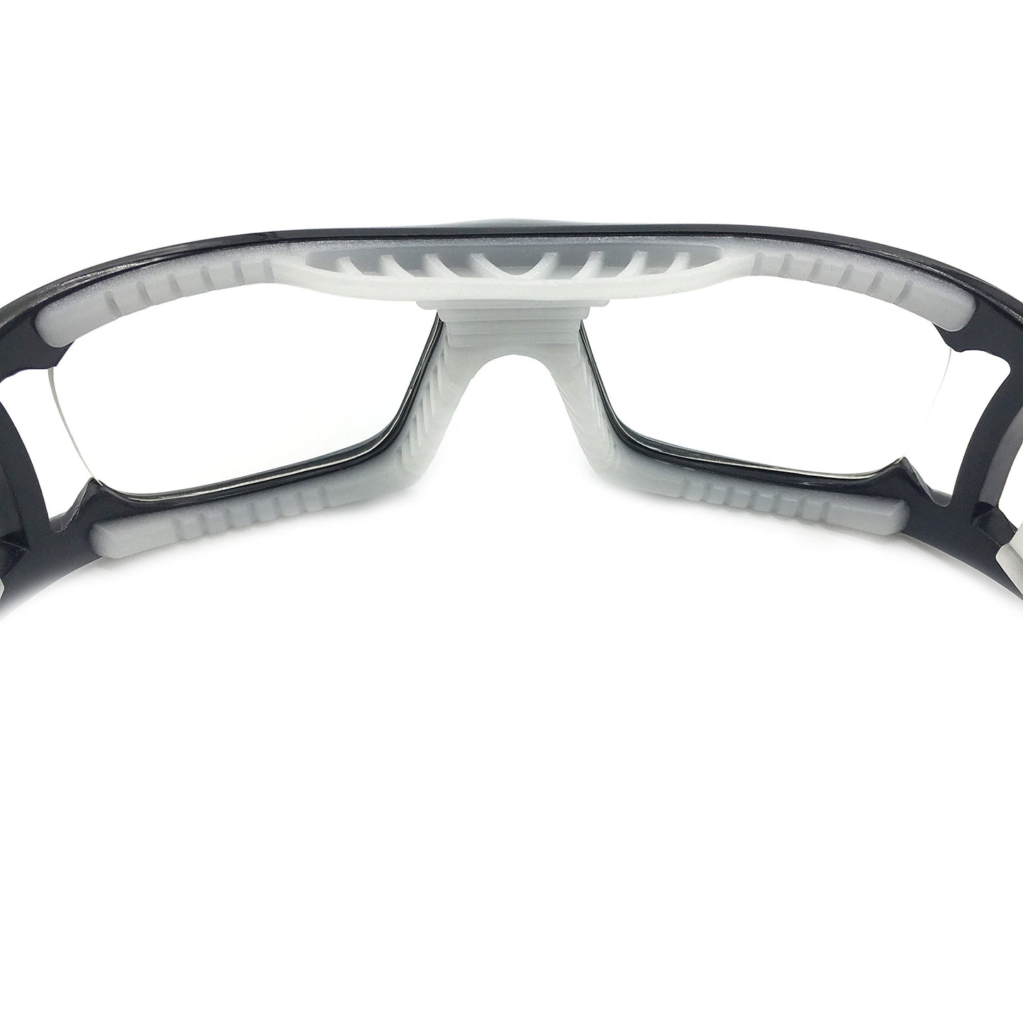 Silfrae Racquetball Goggles Sports Glasses Anti Fog&Scratch Resistant Protective Eyewear With Adjustable Strap for Basketball Football Hockey Volleyball Baseball (Black)