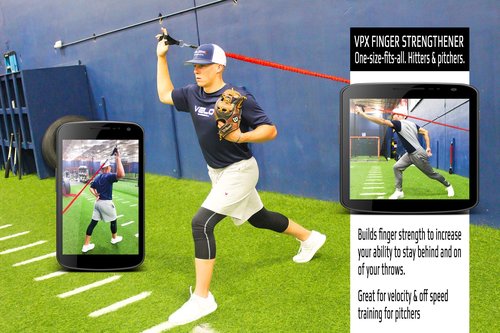 VPX Baseball Softball Resistance Bands Training System | Improves Velocity, Power, Speed, Arm Care, Strength Workouts, Physical Therapy | Perfect for Home, Gym, Hitters, Pitchers, Catchers, Fastpitch