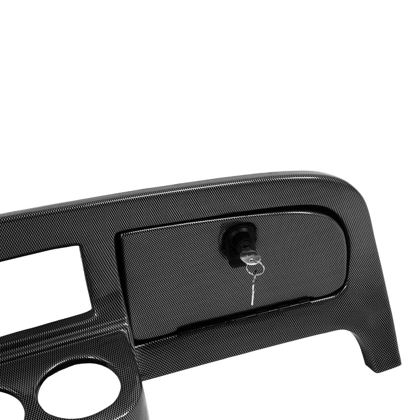 WUTIST Dashboard Cover Golf Cart Dash Compatible with 2014-Up EZGO Freedom TXT & Express S4/L4, S6/L6 W/Locking Doors & Keys ABS Plastic