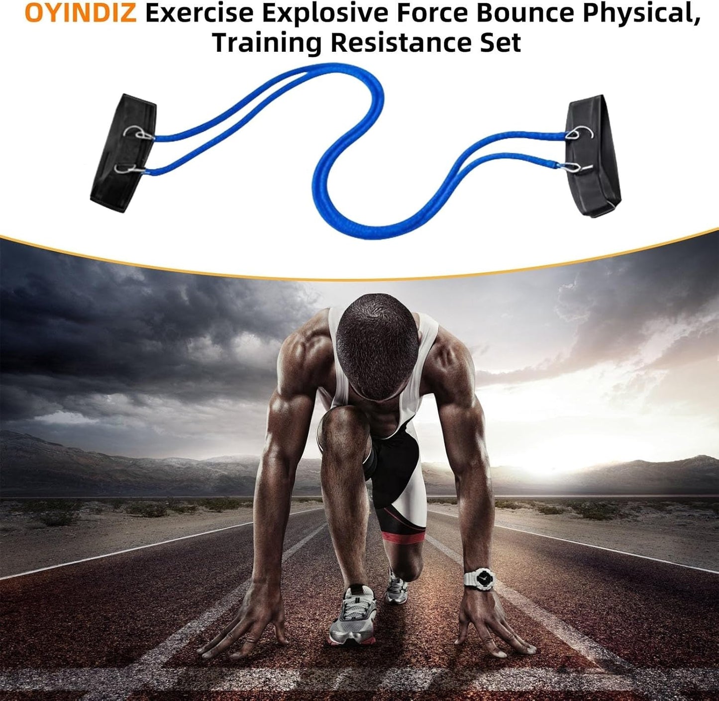 Skiennix Resistance Speed Training Set - 8-Piece Agility Equipment for Enhanced Jumping Performance