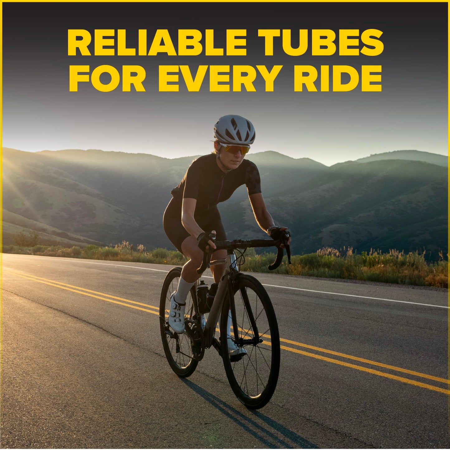Ultraverse Bike Inner Tube for 700x28-32c, 28 inch Bicycle Wheel Sizes with 48mm Presta Valve - Butyl Rubber Tubes for Road and Gravel Bikes - 2 Pack with 2 tire levers Included