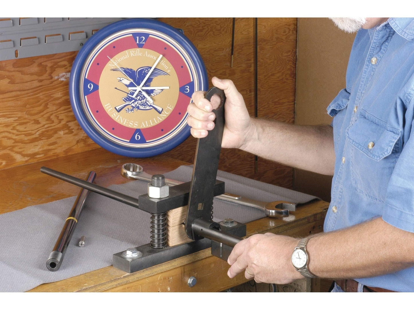 Wheeler Savage Barrel Wrench with Dual Ends for Savage Barrel Removal, Installation and Maintenance