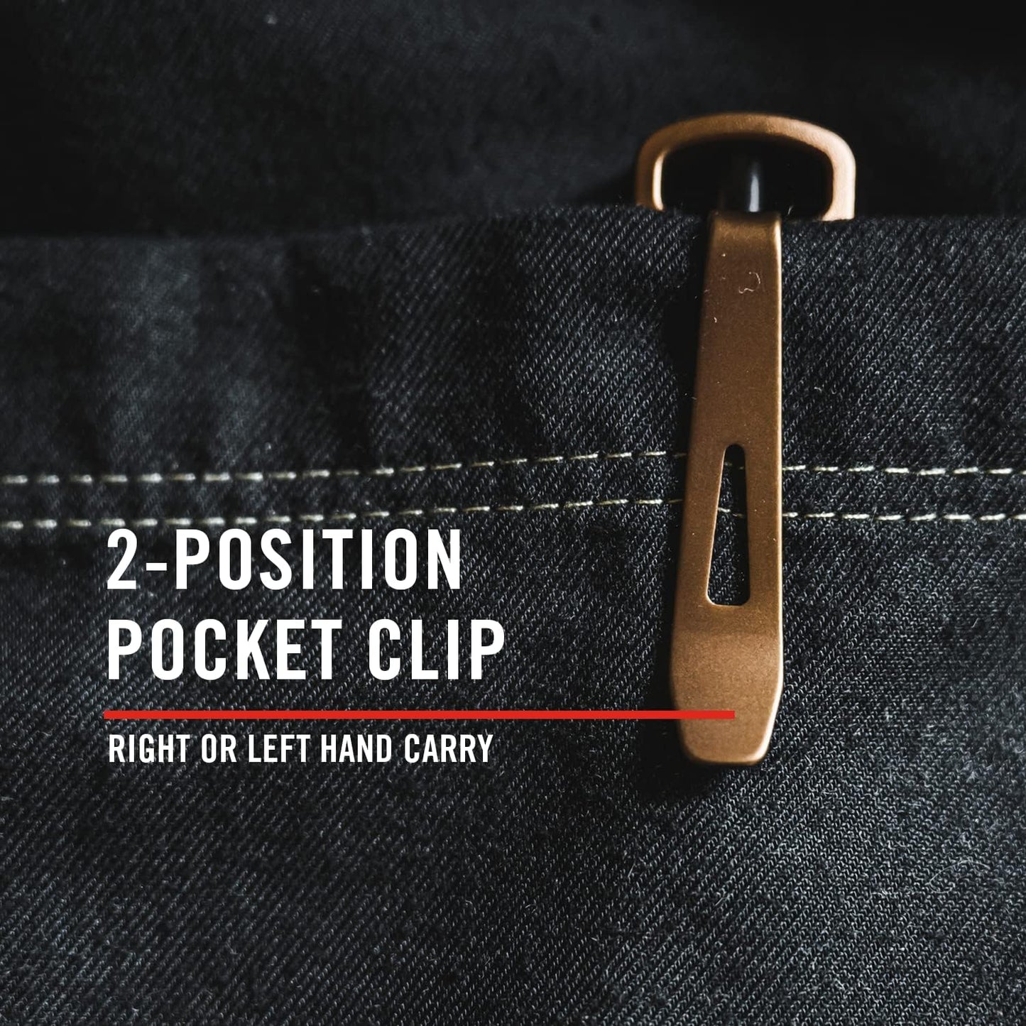 EDC Folding Pocketknife with Tanto Blade | Coast Founder's Collection Gentleman's Knife